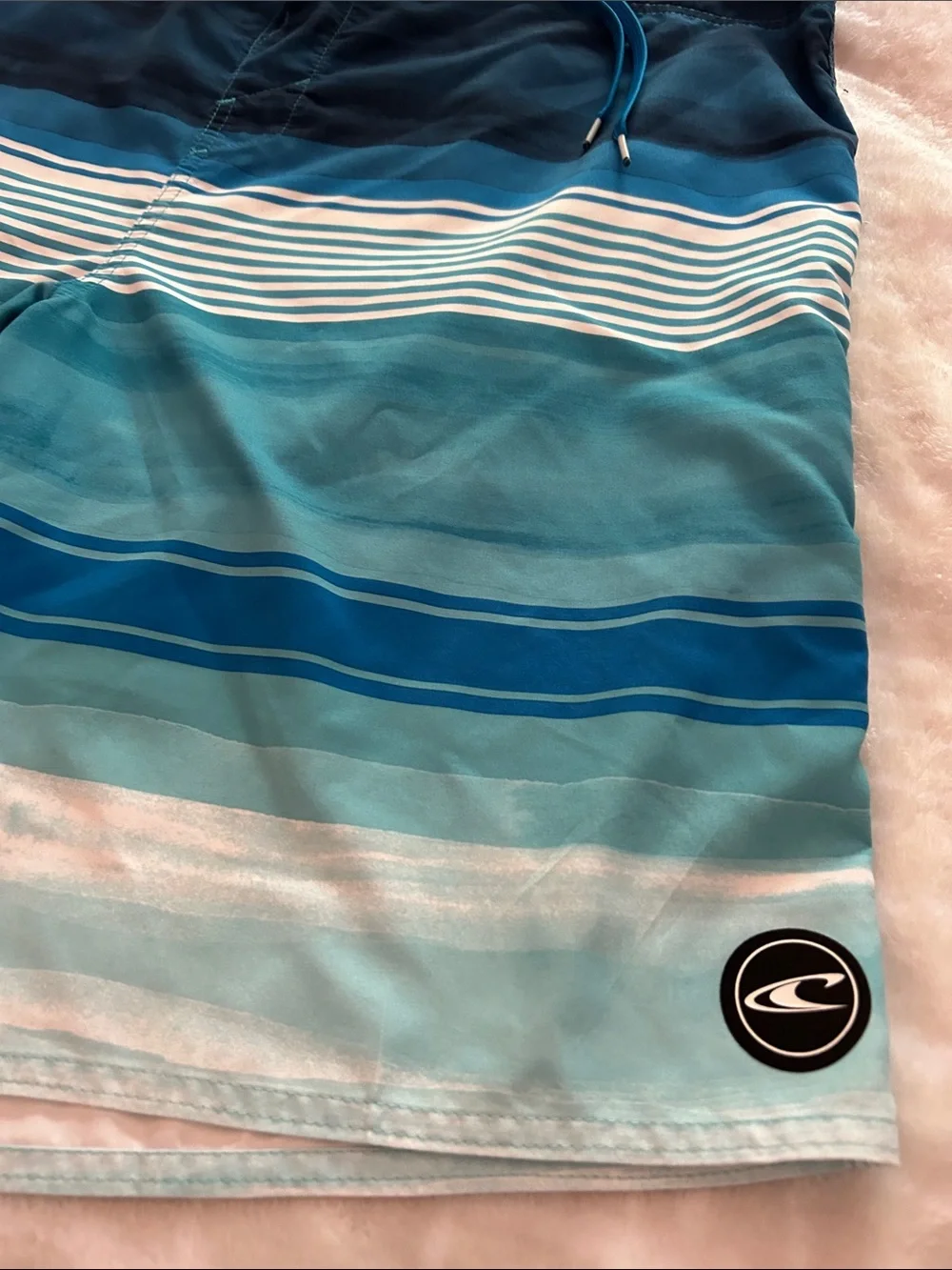 O'Neill Men’s Santa Cruz Stripe Boardshorts Size 42W, 11 inseam